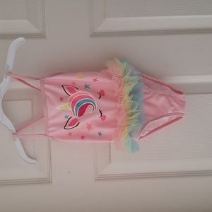 Toddler unicorn bathing suit